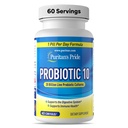 Puritan's Pride Probiotic 10 mit Vitamin D helfen Immunsystem Gesundheit*, 60 Zähler, Weiß