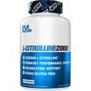 Evlution L-Citrulline2000 Nitric Oxid Ergänzung für Männer Ernährung Hohe Festigkeit L Citrulline Kapseln für verbesserte Muskelkraft Erholung und Intensivpumpen - Pflanzenbasierte Nitric Oxid Booster