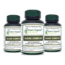 Algen, Fucoidan, Blue Green Algae, Kelp, Bladderwrack, Chlorella, Spirulina, Irish Moss, Dulse, 90 VCaps, High Absorbable, Non-GMO, Gluten-Free (Pack mit 3)