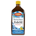 Carlson - Das sehr feinste Fischöl, 1600 mg Omega-3-Fettsäuren, Flüssigergänzung, Norwegisch, Wild gefangen, nachhaltig bezogen, Zitrone, 16,9 Fl Oz
