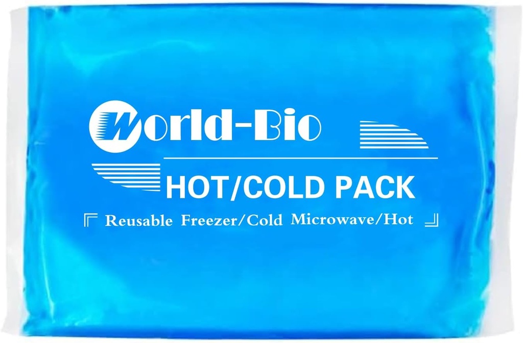 Große Eispackungen für Verletzungen Reusable Gel(8.3''×12.4''), Flexibles Cold Pack für Schmerzlinderung, Hot/Cold Compress Therapy Gel Freezer Pack für Schulter, Rücken, Beine, Knie, Chirurgie, Schwellung, Entzündung