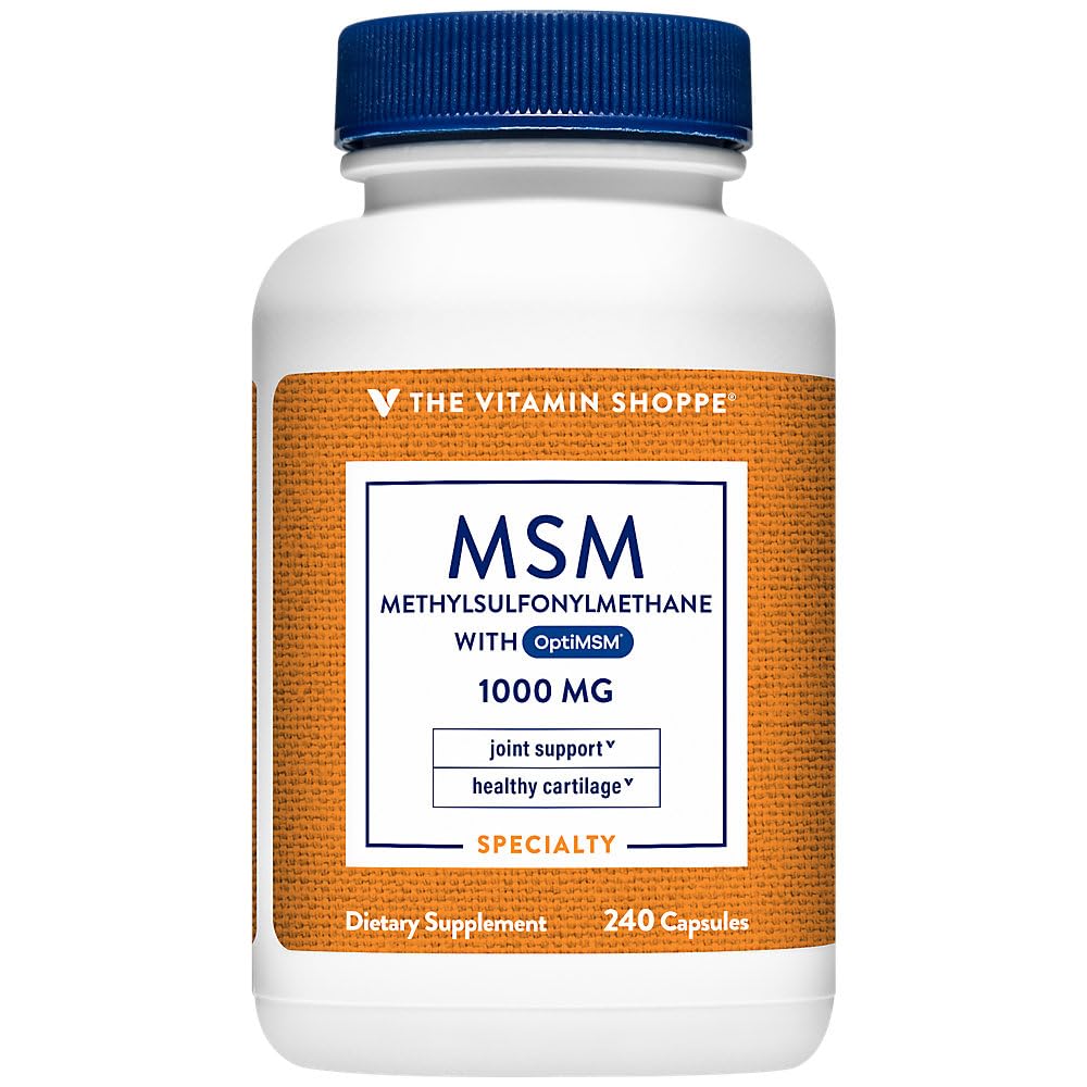 Der Vitamin Shoppe MSM 1000 MG (240 Kapseln)