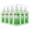 Amazon Basic Care - Aloe Vera Hand Sanitizer 62%, 12 fl oz (Pack von 6)