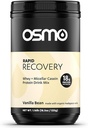 Osmo Nutrition Rapid Recovery Mix | Whey Isolate & Micellar Casein Pulvergetränk | beschleunigt Glykogen Restoration | Ermöglicht Muskelreparatur | Vanilla | Alle natürlichen Inhaltsstoffe | 14 Portionen