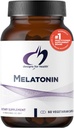 Designs für Gesundheit Melatonin 3mg - für Erwachsene - Vegetarisch + Non-GMO (60 Kapseln)