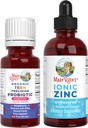 MaryRuth Organics Precision Probiotic for Teens (Raspberry) & Zink Drops | Clean Label Project Verified® | Vitamine für Gut Health, Immununterstützung, & Gesamt Wellness | Vegan, Non-GMO, Gluten Free