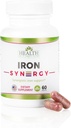 Gesundheit als es Ought Eisen Syn3rgy Supplement | Physician Formulierte Kapseln mit Eisen, Kupfer, Rübenwurzel, Vitamin C | 60 Kapseln