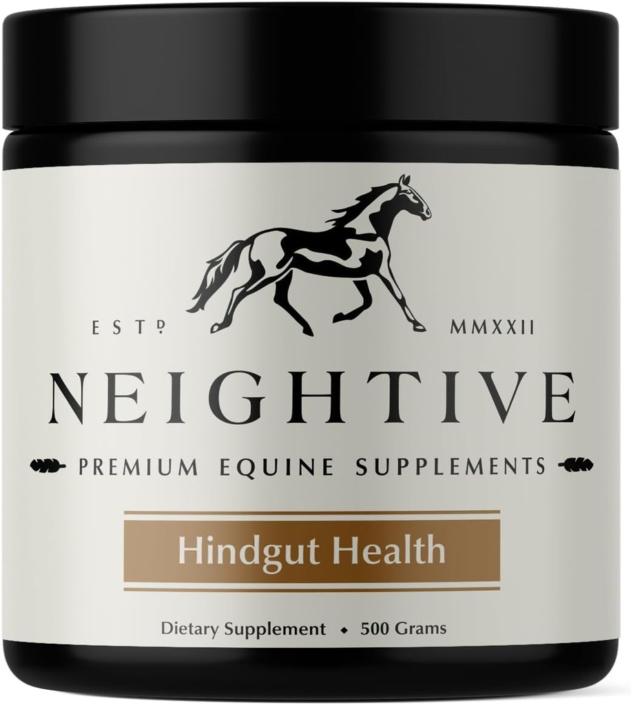 Hindgut Health Supplement von Neightive - Reduce Ulcers - Relieve Colic, Diarrhea, und Performance-Themen in Pferden - Verbessern Sie Verhalten, Appetite und Mantel - erhöhen Gewichtszunahme - Equine Gut Health