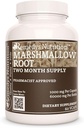 Remedys Ernährung Marshmallow Root | 1.000 mg, 60 Vegan Kapseln pflanzliche Nahrungsergänzung | Zwei Monate Versorgung