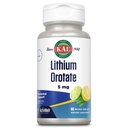 KAL Lithium Orotate ActivMelt 5mg, Chelat Lithium für optimale Absorption und Bioverfügbarkeit, Gesunde Mood-Unterstützung, natürliche Lemon Lime Flavor, Instant Dissolve Tablets, 90 Servietten, 90 Micro Tablets