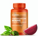 Mt. Angel Vitamine - Salzsäure Betaine, Unterstützt gesunde Verdauung & Magensäfte (200 vegetarische Chlorocaps)