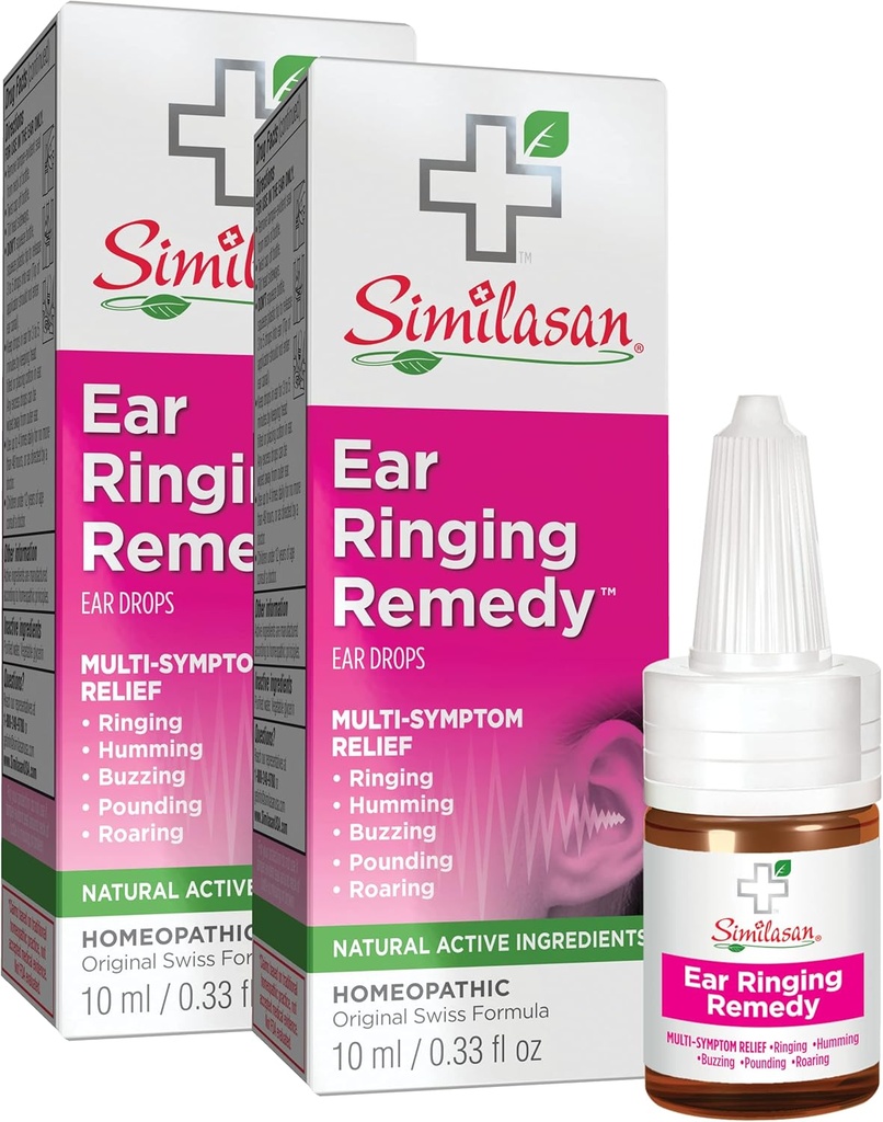 Similasan Ear Bringing Remedy Drops, 0.33 Ounce, 2 Compte