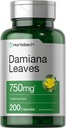 Horbäach Damiana Leaf Extract | 200 Capsules | Herbal Supplement | Non-GMO, Gluten Free Formula