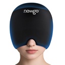 NEWGO Migraine Relief Cap Kopfschmerzen Ice Cap mit Top Coverage, Heiße und kalte Therapie, Migraine Kopfschmerzen Relief Cap für Spannung, Stress & Hangover