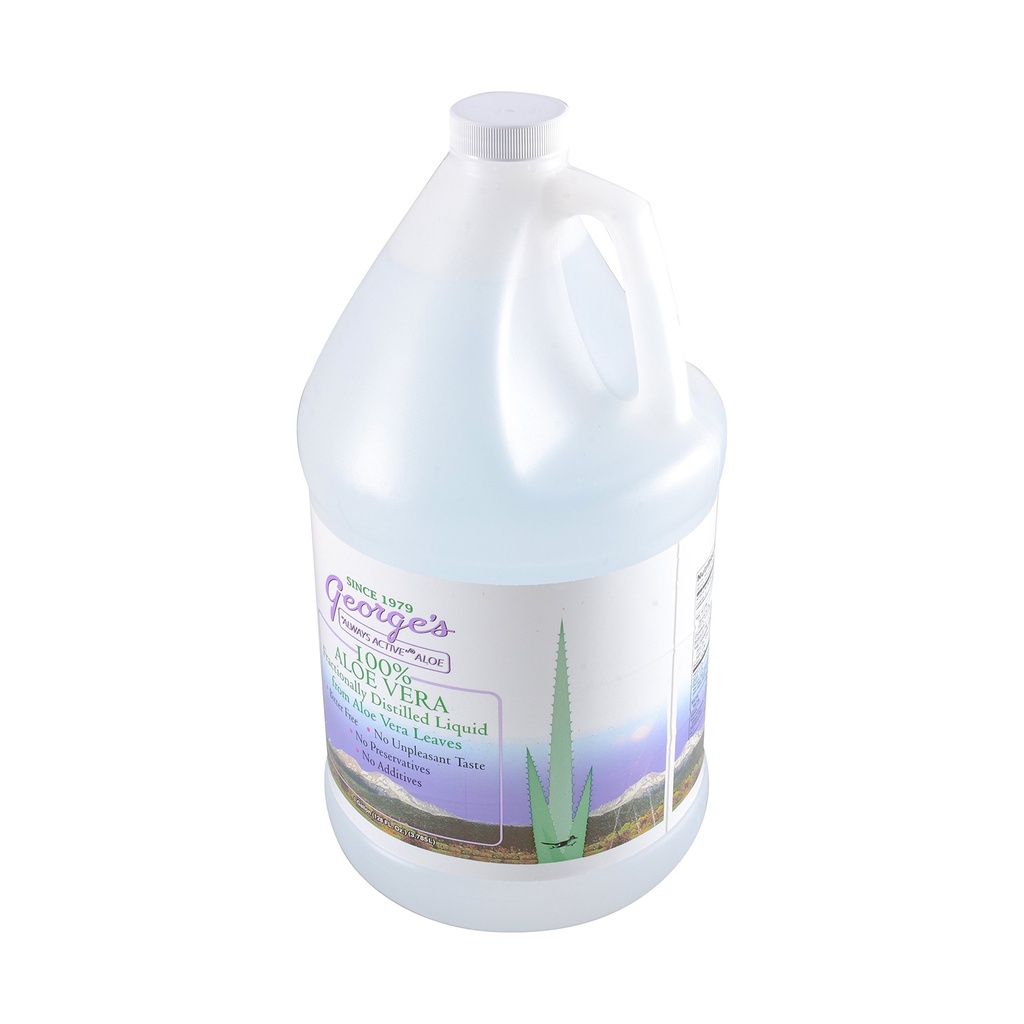 Supplément liquide Aloe Vera de George, 128 oz