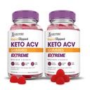 Justified Laboratories (2 Pack Rapid Ripped Keto ACV Gummis Extreme 2000MG Rapidripped Keto Gummies Apfelessig mit Granatapfelsaft Pulver B12 Vegan Non GMO 120 Gummys