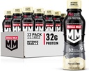 Muscle Milk Pro Advanced Nutrition Protein Shake, Intensiv Vanille, 11.16 Fl Oz (Pack von 12), 32g Protein, 1g Zucker, 16 Vitamine & Minerals, 5g Fiber, Workout Recovery, Energizing Snack, Packaging May Vary