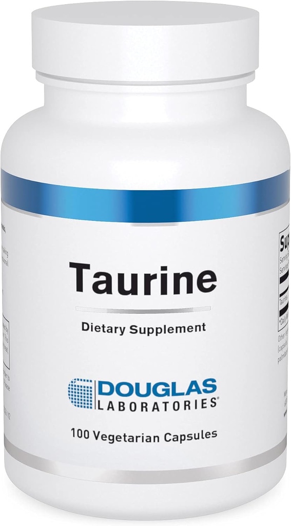 Douglas Laboratories Taurine | Unterstützt Gehirn, Skelett Muskel, Herz, und Retina | 100 Kapseln