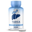 MaxLife Naturals TUDCA Supplément de soutien du foie 500mg – 60 Capsules Tauroursodeoxycholic Acid, fonction cellulaire nerveuse, supplément de sels de bile pour le soutien du foie et de la vésicule, formule d'équilibre digestif