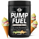 PMD Sportpumpe Fuel Ultra Caffeine Free - Premium Pre Workout Powder & Muskelpumpe, Großer Fokus, Endurance & Recovery, Premium Creatine, Arginine & Beta Alanine - Rainbow Sherbet (30 Portionen)