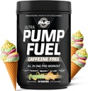 PMD Sportpumpe Fuel Ultra Caffeine Free - Premium Pre Workout Powder & Muskelpumpe, Großer Fokus, Endurance & Recovery, Premium Creatine, Arginine & Beta Alanine - Rainbow Sherbet (30 Portionen)
