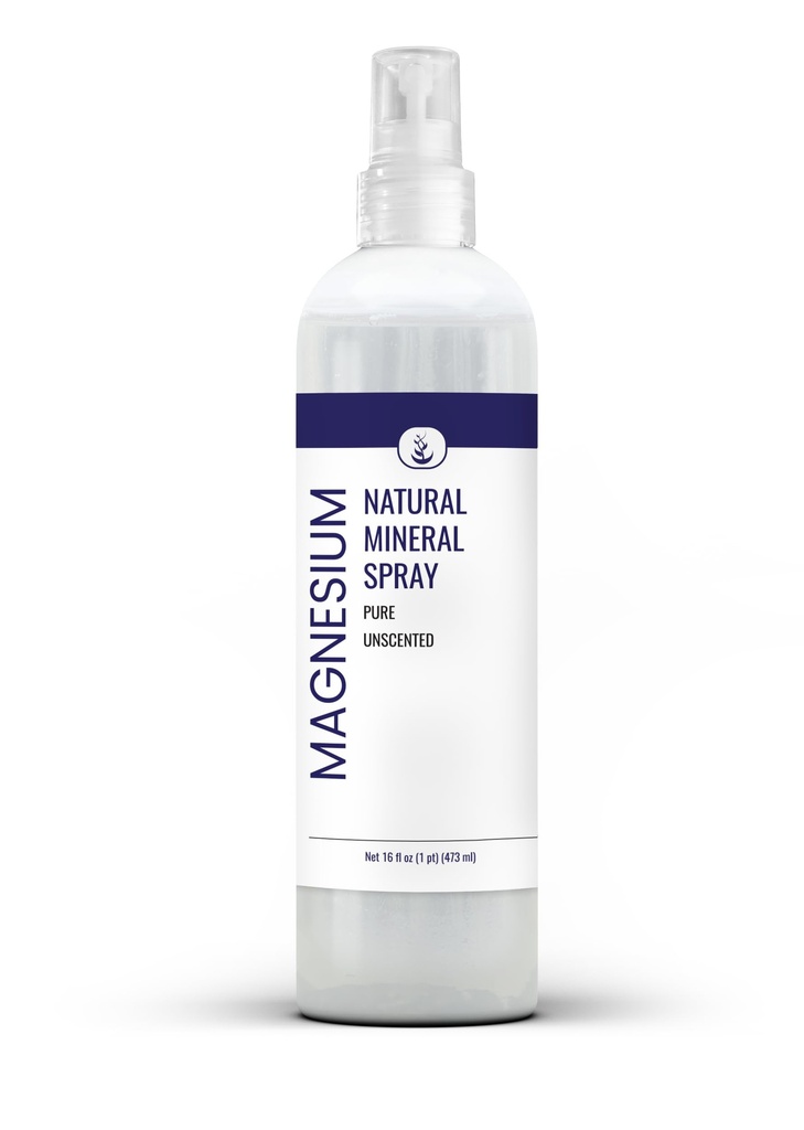 Reine Original Zutaten Magnesium Öl Spray (16 fl oz) Rein & Unscented