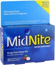 MidNite Natural Sleep Supplement, 30-Count Box (Pack von 2)