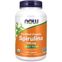 JETZT Nahrungsergänzungsmittel, Bio Spirulina 500 mg mit Vitaminen, Mineralien und GLA (Gamma-Linolensäure), 500 Tabletten