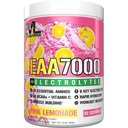 Evlution Nutrition EAA7000 + Elektrolyte - Pre & Post Workout Pulver - Muskelaufbau + Erholungsergänzung - 7g EAAs + 5g BCAAs + 6 Key Electrolytes - Schnelle Hydration - 30 Servietten - Pink Lemonade