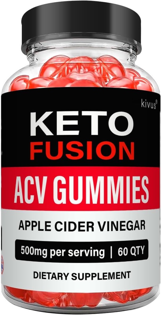 Keto Fusion Gummi - Keto Fusion ACV Gummies (Single, 60 Gummis)
