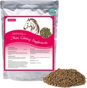 Supplément calmant de 8.8 oz Cheval - Natural Raspberry Leaf Eases Anxiété et malaise à Moody Mares, Calme pendant les cycles de chaleur - Convient aussi aux gels