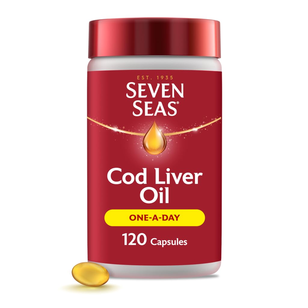 Sept Seas Pure Cod Foie Huile 120 capsules