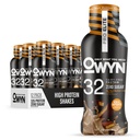 OWYN Nur was Sie brauchen Pro Elite Vegan Pflanze basierte hohe Protein Keto Shake, No Nut Butter Cup, Zero Sugar, 32g Protein, Omega-3, Prebiotics, Superfood Greens für Workout und Recovery, 0g Net Carbs