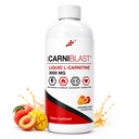 Bricker Labs CARNIBLAST Liquid L-Carnitine 3000mg – Carnipure® Sports Nutrition Supplement for Energy, Stamina & Workout Recovery – Peach Mango Flavor, 16 Fl Oz, Vegan, Glutenfrei, Non-GMO