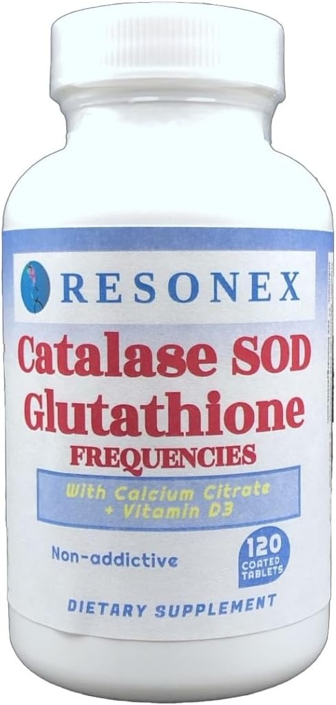 Katalase, Superoxiddismutase (SOD), und Glutathione Frequencies- 120 Tabletten