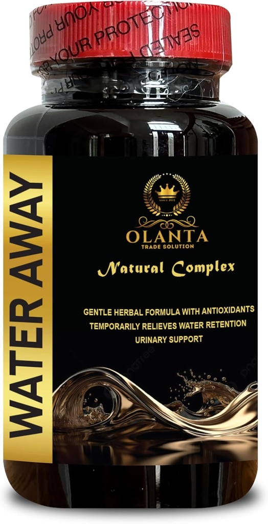 Generic Water Out Pills - Fast Acting Bloating Relief, Water Retention Relief, iuretic Pills for Water Retention, Water Supplement, Water Pills Vitamins - 1 Bottle