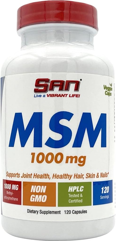 SAN MSM, 1000mg, 120 Kappen