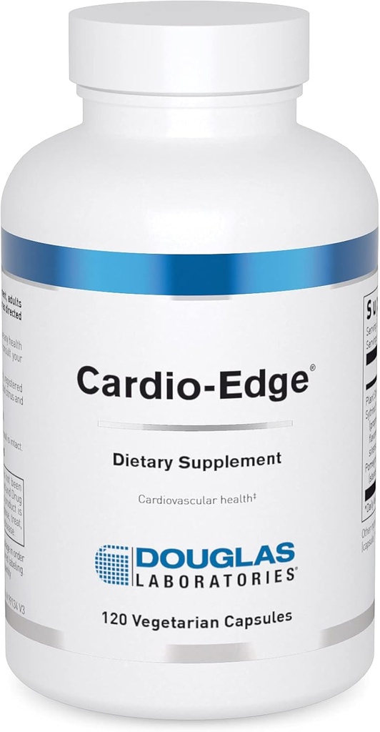 Douglas Laboratories Cardio Edge | Hilfe Unterstützung Herz-Kreislauf Gesundheit und gesunde Cholesterol Stoffwechsel | 120 Kapseln