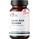 Designs für Gesundheit Lipoic Acid Supreme - 300mg Alpha Lipoic Acid mit Taurin - Vegan, Non-GMO ALA Supplement (60 Kapseln)
