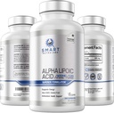 Alpha Lipoic Acid 600mg pro Servierung, 240 Vegan Kapseln- Glutenfrei, reines Non-GMO ALA- Unterstützt Energie & Antioxidans