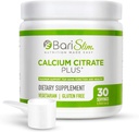 BariSlim Bariatric Calcium Citrate Plus Pulver - für Patienten nach Gewichtsverlust Chirurgie - maximale Unterstützung für Knochen Funktion und Gesundheit - einfache Verdauung und Absorption | 600 mg (30 Portionen)