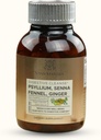Verdauungsreiniger Kapseln - 1200mg Psyllium, Senna, Fennel, Ingwer-Extrakt - 60 Count, Natürliche Verdauungs- und Gesundheitsunterstützung Supplement, Gentle Bowel Bewegungshilfe - Vegan Formel für Balanced Gut Health