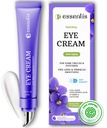 Koffein Augencreme für dunkle Kreise und Puffiness, Taschen unter Augen, Kollagen Anti Aging Day und Nachtkorrektur für Frauen und Männer