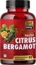 Humming Kräuter Bergamotte Citrus 1110mg mit schwarzem Choke Berry, Niacin, Olivenöl Blatt & Schwarz Pfeffer Extrakt 90 Kapsel