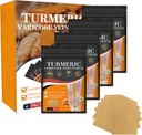 Turmeric Varicose Venen Behandlung für Beine Patch, Natürlich hält Varikose Venen in Beinen und Spinnen (1 Boxen 48 PCS)