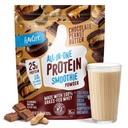 FlavCity Gras Fed Whey Chocolate Protein Powder - Schokolade Erdnussbutter - 25 g Protein & 10 g Kollagen - Hergestellt mit Bio-Kakao & Kokosmilch - glutenfrei & ohne Zuckerzusatz (20 Portionen)