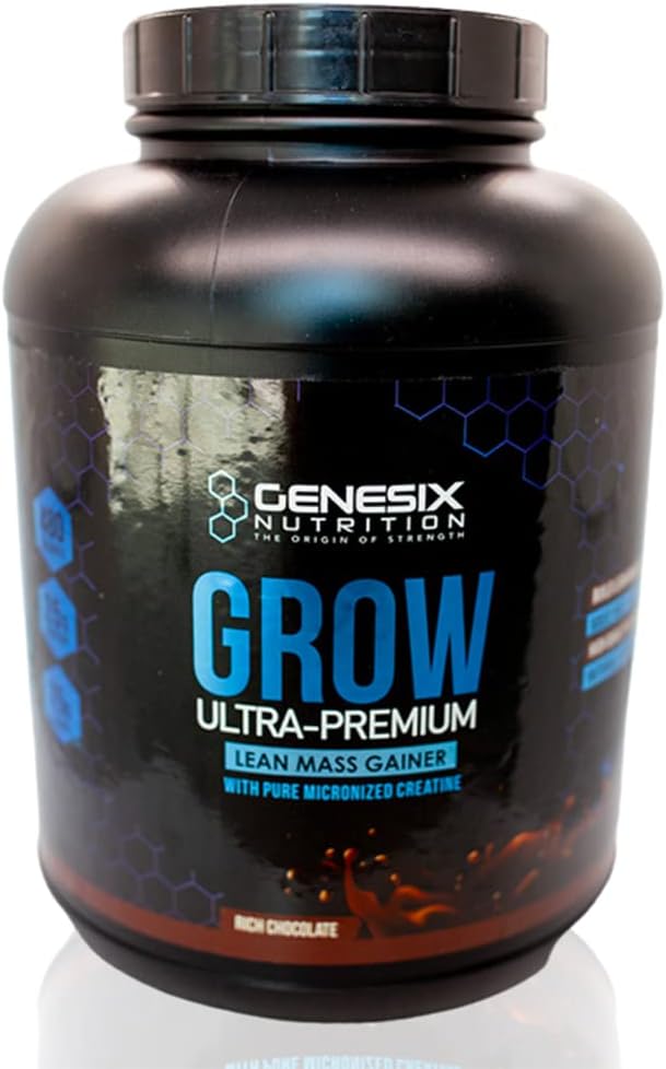 Poudre de protéines supplément diététique soutenant la croissance musculaire et la récupération de la créatine micronisée pure gaine de masse de maigre ultra-prime au chocolat de 20 portions 5,3kg