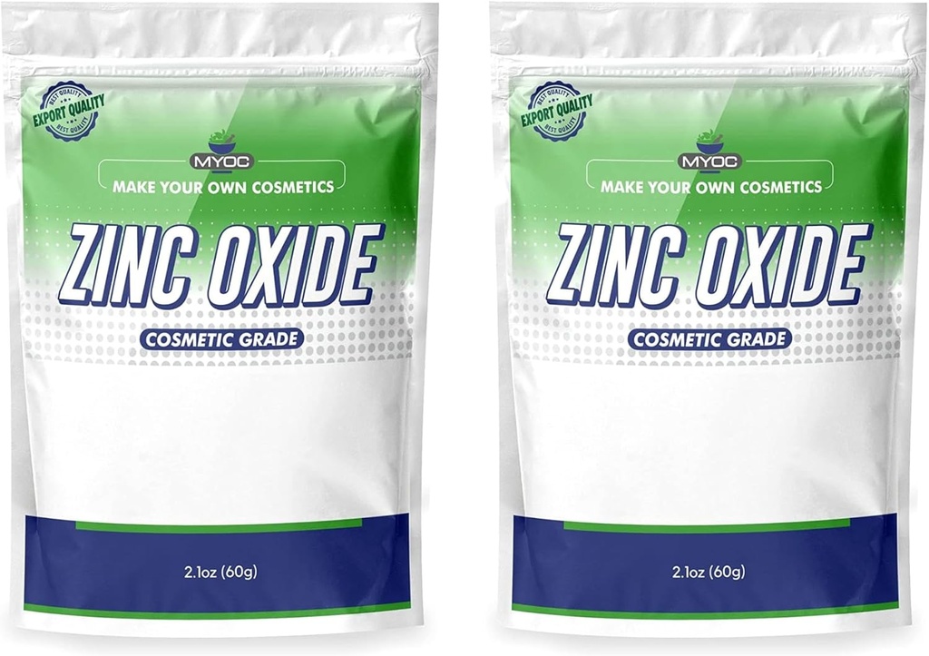 Weißes Zinkoxidpulver-60 Gm (2.11 Oz (Pack von 2))