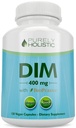 Supplément DIM 400mg Plus Biopérine - 150 Capsules Vegan - 5 mois d'approvisionnement - Hormone Balance pour les femmes et les hommes - Diindolylméthane haute résistance