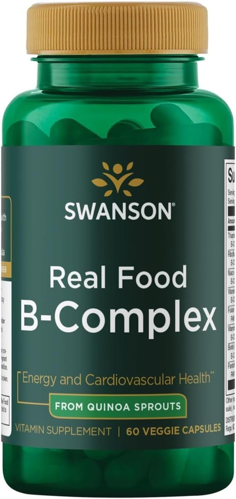 Swanson Vitamine B-Complex 60 Capsules de légumes